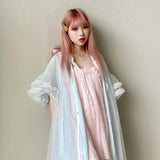 Get trendy with [August Unicorn] The Dream - Silk handmade vintage outer dress gown - Dresses available at Peiliee Shop. Grab yours for $168 today!