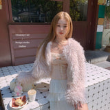 Get trendy with [Mummy Cat] Sweet Butterfly Bow Lace Camisole -  available at Peiliee Shop. Grab yours for $50 today!