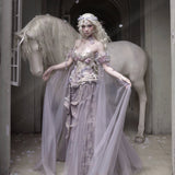 Blood Supply Moonlight Spirit Floral Elf Corset