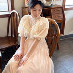 Get trendy with Princess Stella Vintage Dress Gown - Dresses available at Peiliee Shop. Grab yours for $55 today!