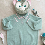 Get trendy with Gelatoni Color Match Sweater Hoodie - Sweater available at Peiliee Shop. Grab yours for $25 today!