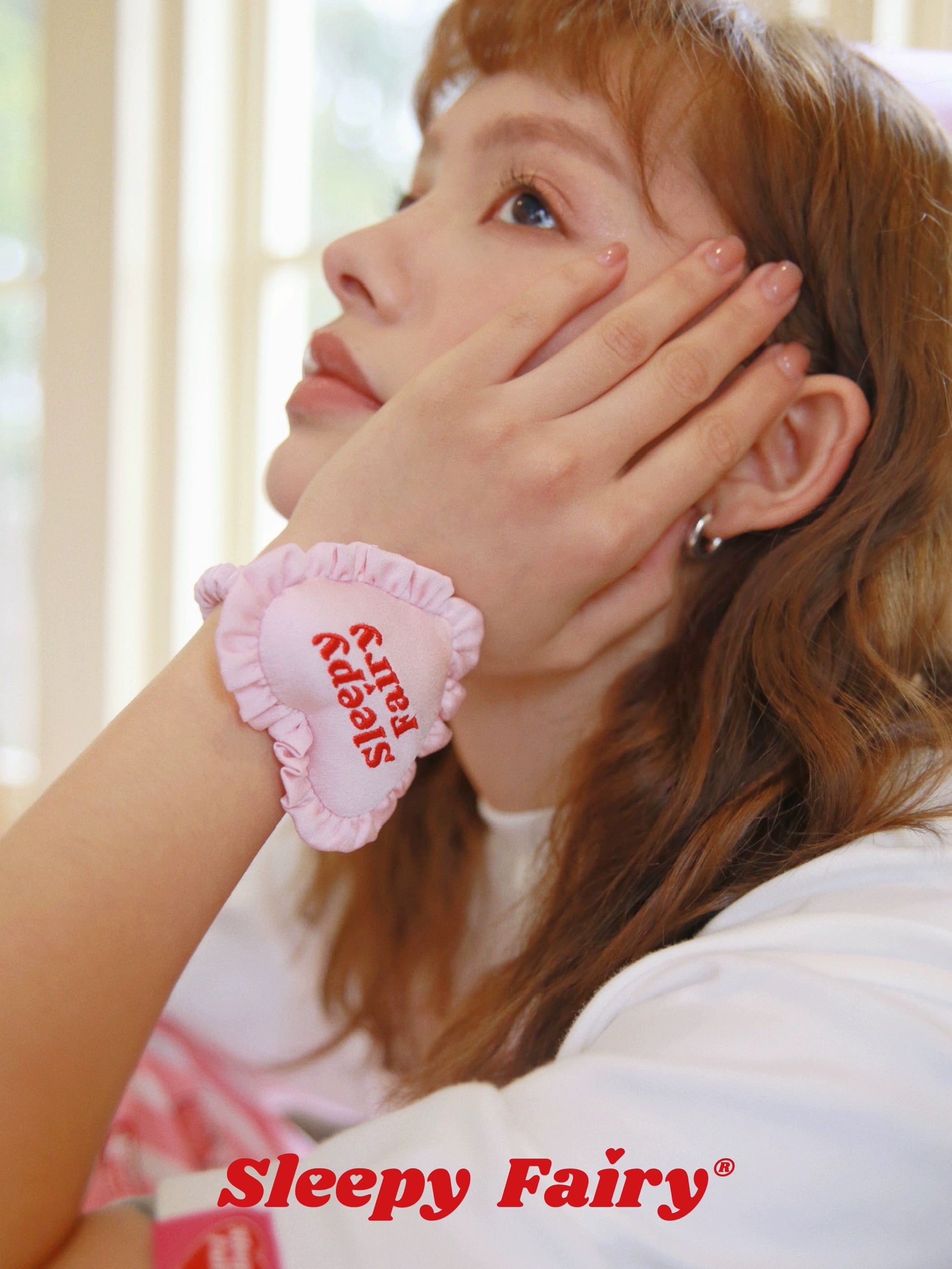 Get trendy with Sleepy Fairy Heart Pillow Hair Ties -  available at Peiliee Shop. Grab yours for $18 today!