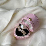 Get trendy with Love Me Like You Do Crystal 9-10mm Freshwater Pearl Ring -  available at Peiliee Shop. Grab yours for $19.90 today!