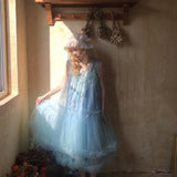 August Unicorn Cloud Ruffle Fairy Dress