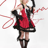 Get trendy with [PeilieeShop x Stasera] Ribbon Poem Handmade Corset Top -  available at Peiliee Shop. Grab yours for $65 today!