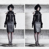 [Blood Supply] Shadow Stalker Gothic Faux Wool Base Shirt