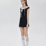 Get trendy with The Noble Young Lady from Korean Drama Mini Dress -  available at Peiliee Shop. Grab yours for $48 today!