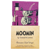 [From Sweden] Eco Friendly Moomin by G&L - Beeswax Wrap "By nightfall" Three-pack