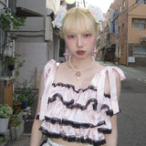 August Unicorn Sweet Kitty Cake Cami Top