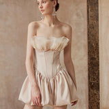 Fa Sogno Rosy Swan Lake Mini Dress