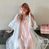 Get trendy with [August Unicorn] The Dream handmade vintage outer dress gown - Dresses available at Peiliee Shop. Grab yours for $75 today!