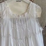 Sublunary Swan Lake Silk Sleeveless Gown