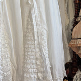 Sublunary Swan Lake Silk Sleeveless Gown