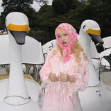 August Unicorn Doll Core Silk Blouse