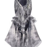 [Blood Supply] Gothic Romantic Bride Mermaid Skirt