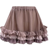 [Rose Island] The Rosy Kiss Crop Top and Ruffle Tulle Skirt Set