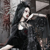 Blood Supply Christmas At Vampire Castle Maxi Dress Gown