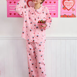 Sleepy Fairy Strawberry Cotton Pajamas Set