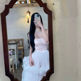 Get trendy with Rosy Romance Princess Gown MIDI Dress - Dress available at Peiliee Shop. Grab yours for $108 today!