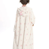 Canmi’s Teddy Dream Cozy Hooded Oversized Sleep Robe