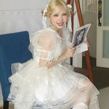 [August Unicron] Angel’s Wedding Silk Handmade Dress