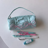 Get trendy with Ballet Core Summer dopamine-colored soft tote bag and pencil case - Bag available at Peiliee Shop. Grab yours for $15.50 today!