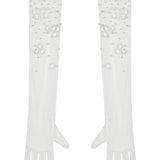 [Blood Supply] Silver Song Of Siren Mermaid Gloves