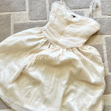 Get trendy with [Sweden Second Hand] Swan Kiss Holiday Dress -  available at Peiliee Shop. Grab yours for $35 today!