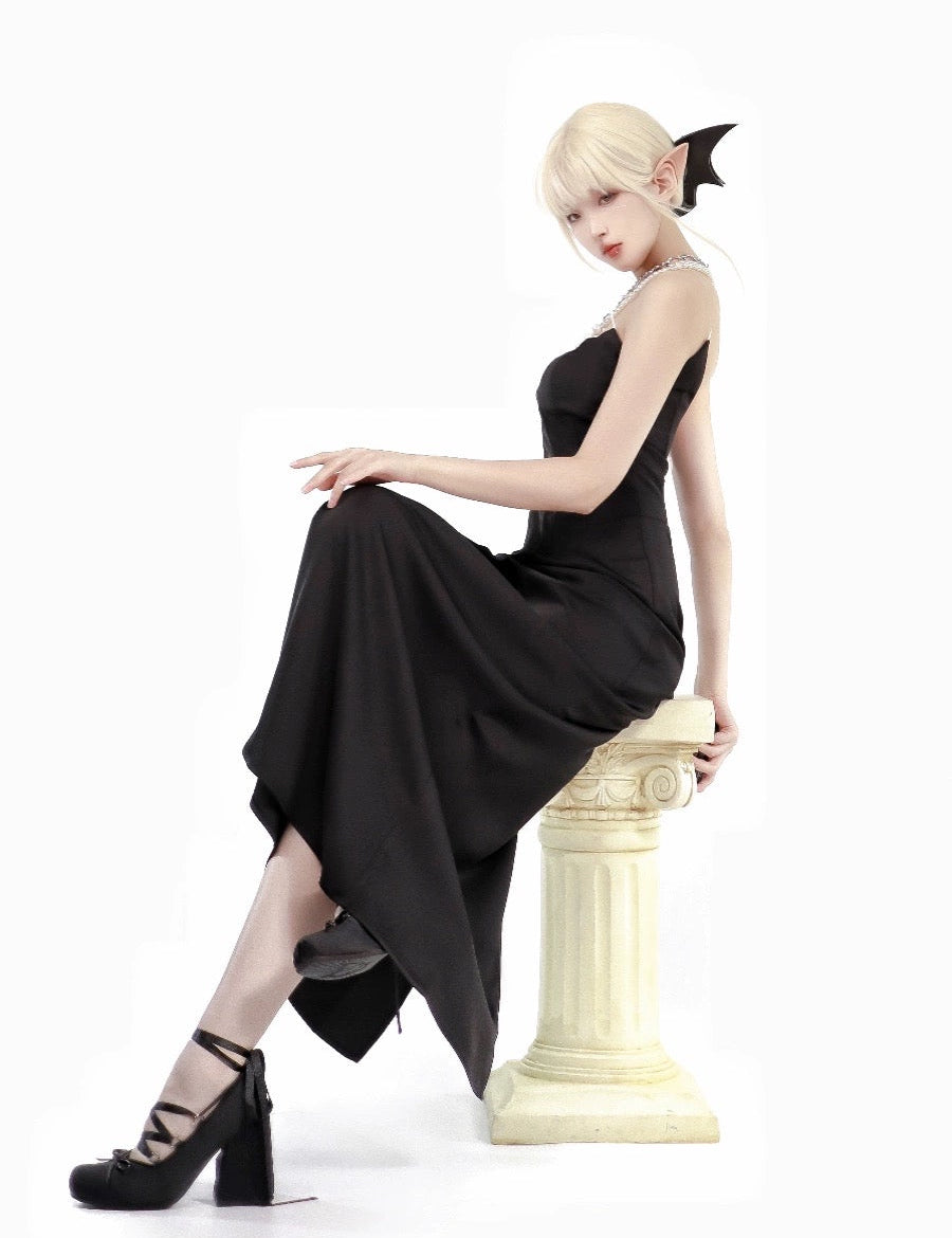 Get trendy with Dark Angel Evening Gown -  available at Peiliee Shop. Grab yours for $59.90 today!