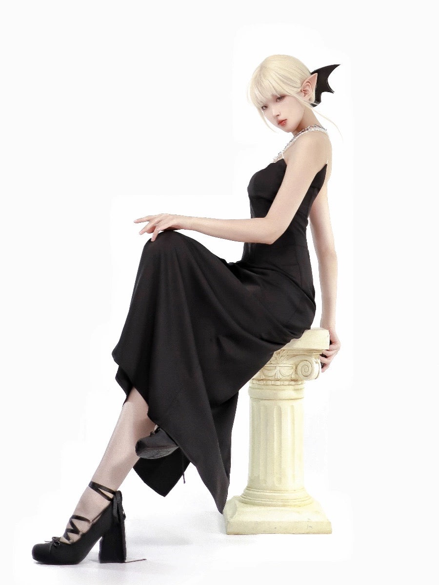 Get trendy with Dark Angel Evening Gown -  available at Peiliee Shop. Grab yours for $59.90 today!