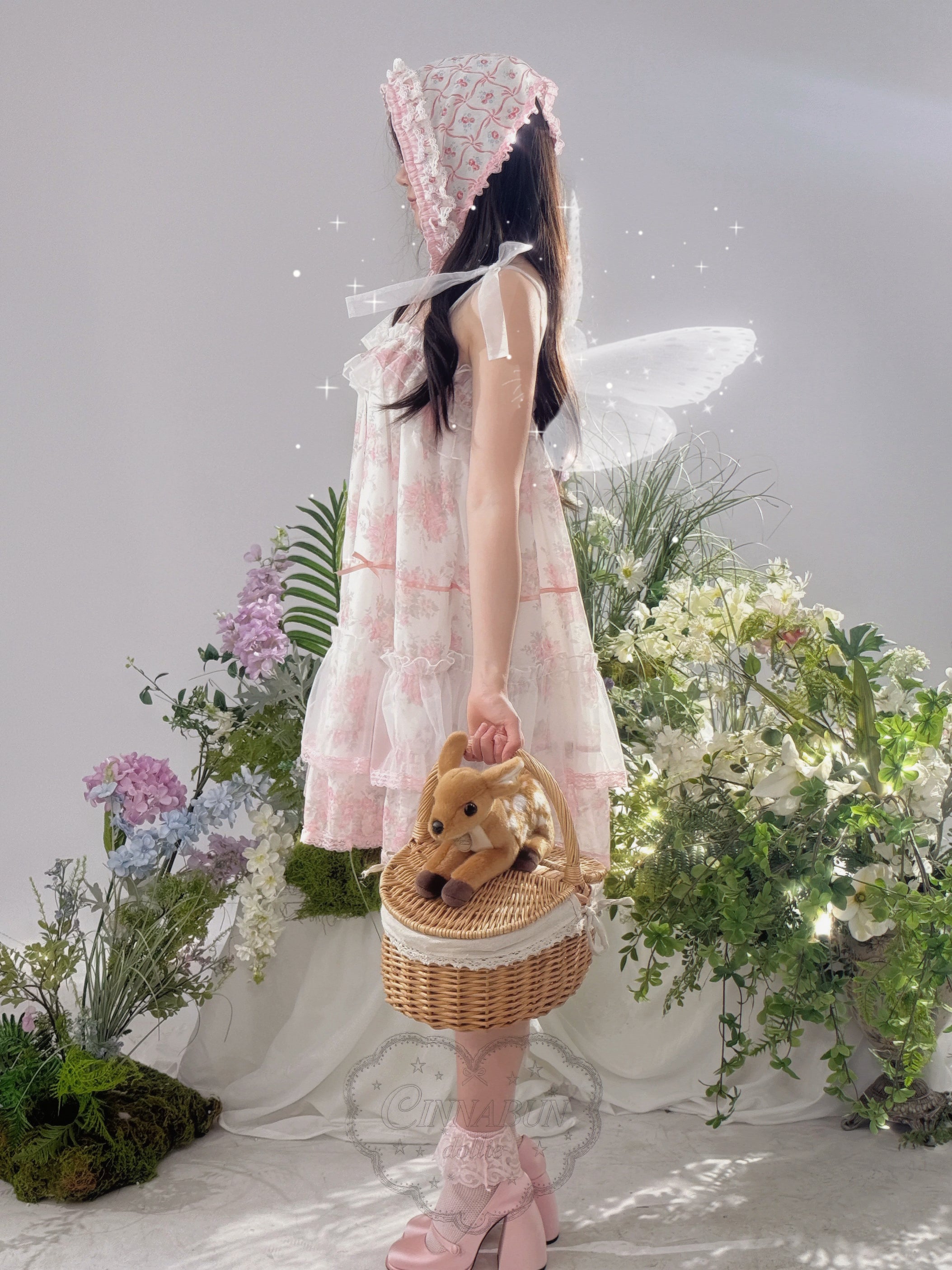 Cinnabun Crystal Garden My Dancing Fairy Floral Dress Cinnabun Crystal Garden My Dancing Fairy Floral Dress