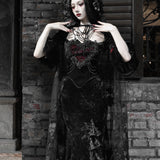 Blood Supply Christmas At Vampire Castle Maxi Dress Gown