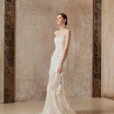 Fa Sogno Lacrimosa Moon Sonata Corset And Midi Skirt Set