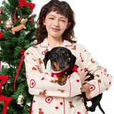 Sleepy Fairy Dachshund Brushed Flannel Pajama Set