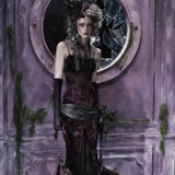 Blood Supply The Last Gift Of The Dead Mary Velvet Mermaid Gown Slip Dress