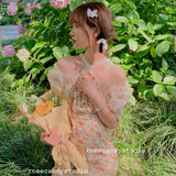 Get trendy with [SALE] Afternoon Garden floral mini dress - Dresses available at Peiliee Shop. Grab yours for $26.80 today!