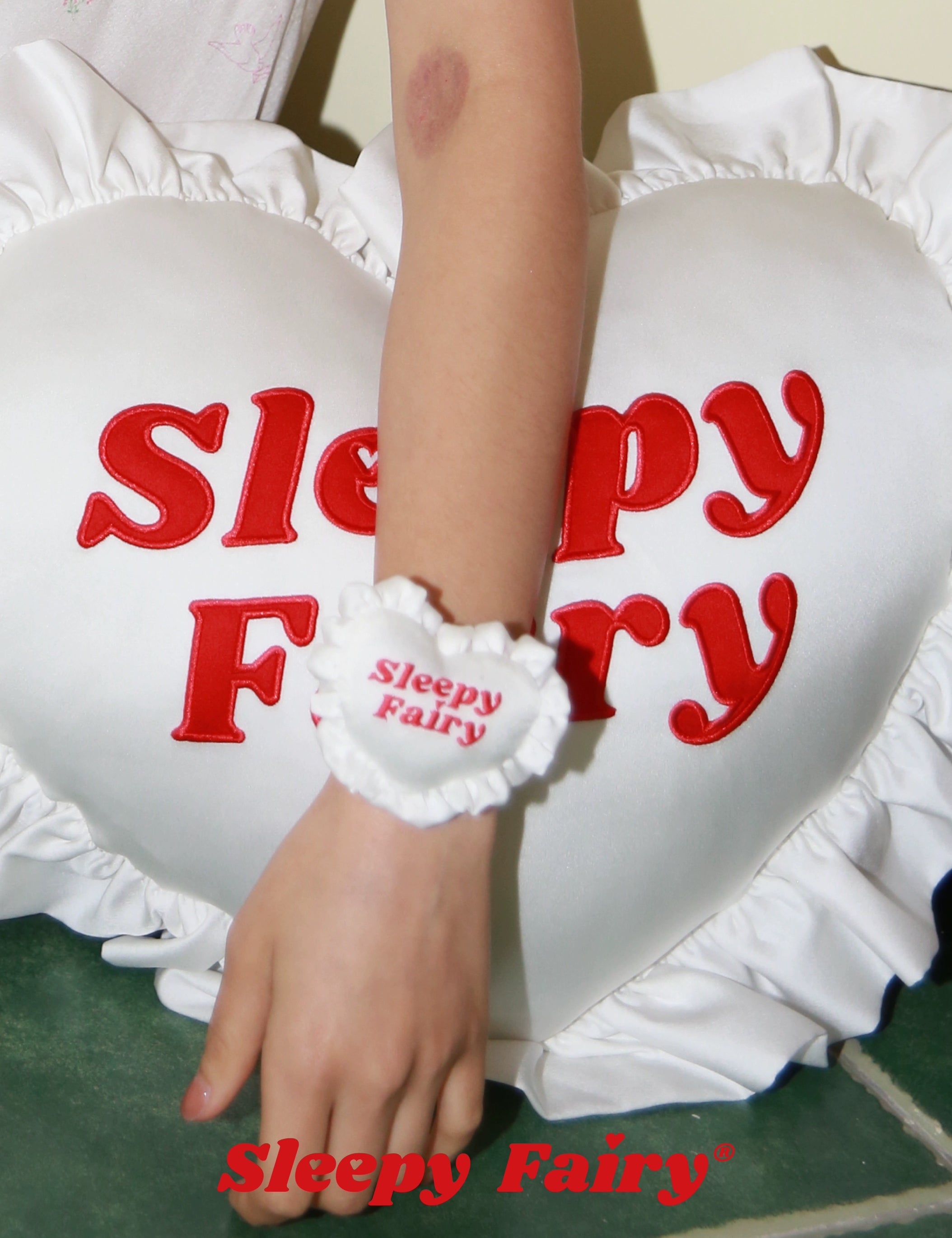 Get trendy with Sleepy Fairy Heart Pillow Hair Ties -  available at Peiliee Shop. Grab yours for $18 today!