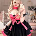 Get trendy with Moonlight Goddess Ribbon Mini Dress -  available at Peiliee Shop. Grab yours for $49.90 today!