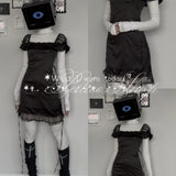 Heavenly Sin Devil Mini Dress