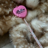 Cottage Deer Faux Fur leg warmer