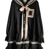 Pacific Position Mid Night Sailor Dress