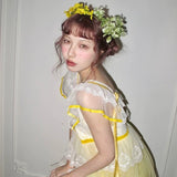 [August Unicron] Floral Lullaby Handmade Maxi Dress