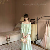 SheepKiss Alice Princess Vintage Loungewear Dress