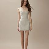 Fa Sogno Lustre of Light Tulle Gown