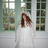 August Unicorn Edwardian Fairy Doll Silk Cotton Dress