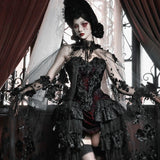 Blood Supply Christmas At Vampire Castle Midnight Thorn Veil Cape