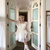 [August Unicron] Angel’s Wedding Silk Handmade Dress