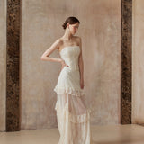 Fa Sogno Lacrimosa Moon Sonata Corset And Midi Skirt Set