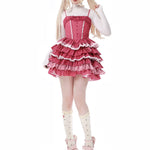 Get trendy with Christmas Respberry Pie Lolita Fashion Mini Dress - Dresses available at Peiliee Shop. Grab yours for $69 today!