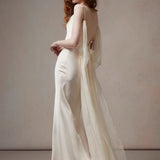 [Global Free Shipping] Fa Sogno Bridal Moonlit Trace Gown in White
